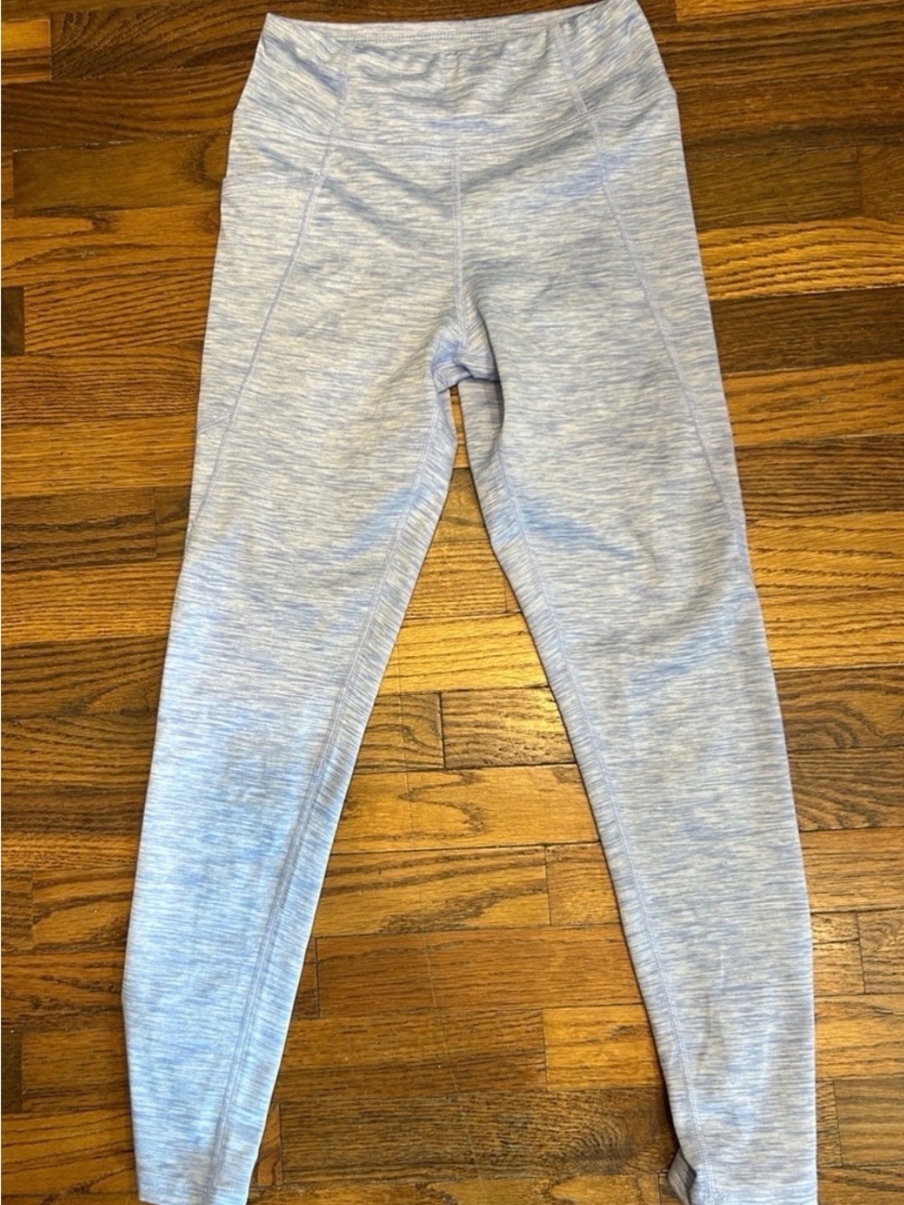 Vineyard Vines Kids Light Heather Blue Leggings